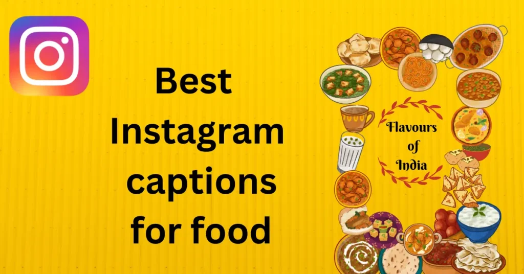 Instagram caption for food