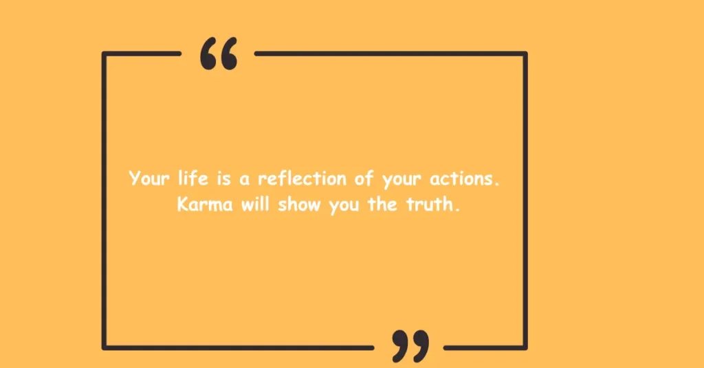  About Life Karma Quotes