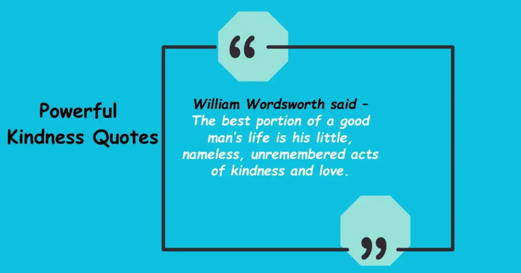 Power of Kindness Quotes