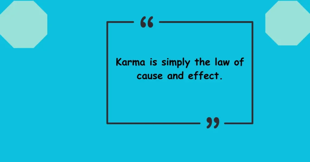 Short Karma Quotes