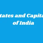 States and Capitals of India