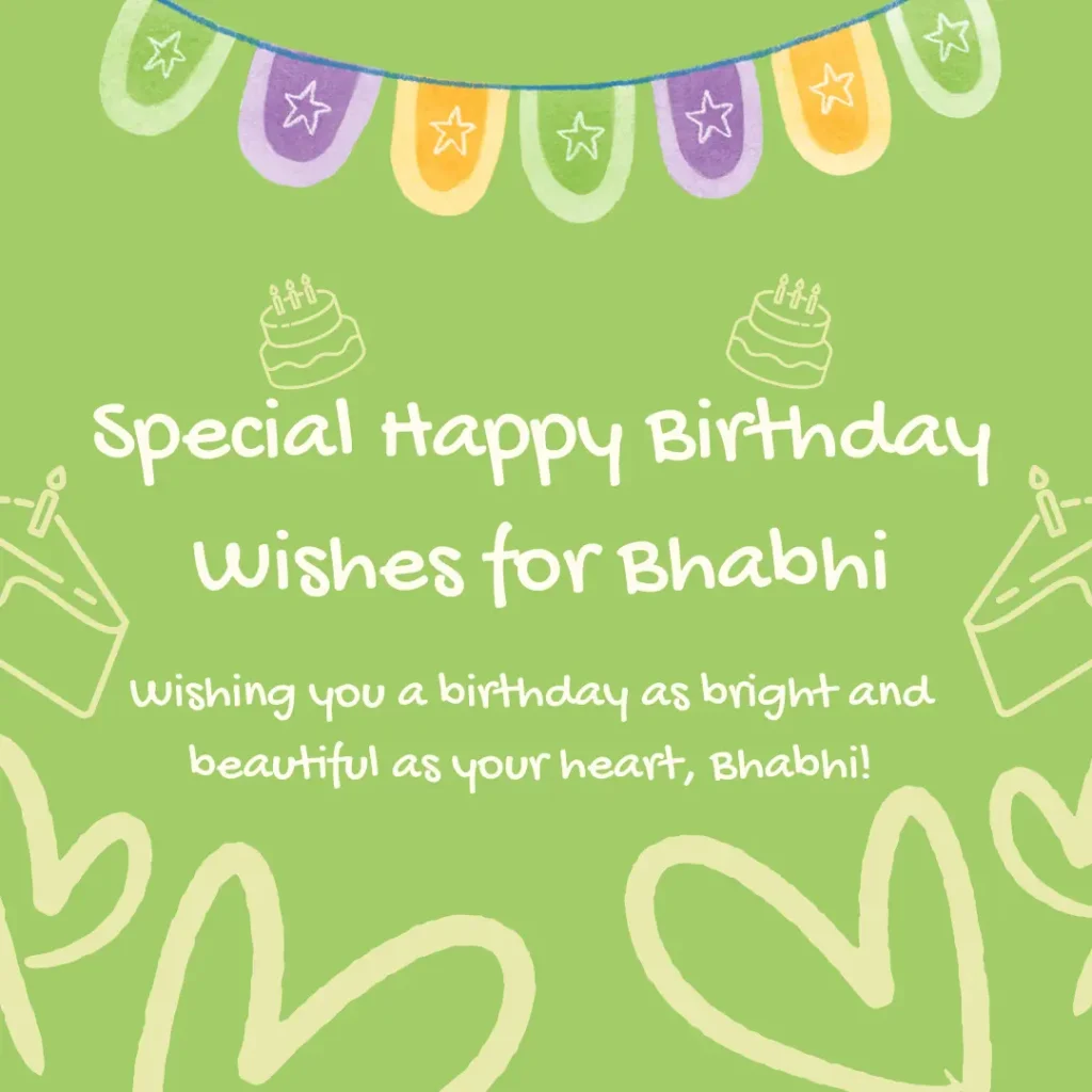 Bhabhi Special Happy Birthday Wishes