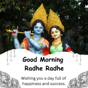 Good Morning Radhe Radhe